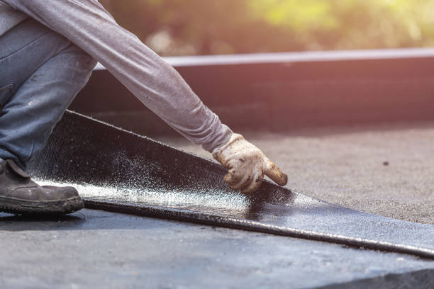 Professional Waterproofing technician working in Highwood, IL